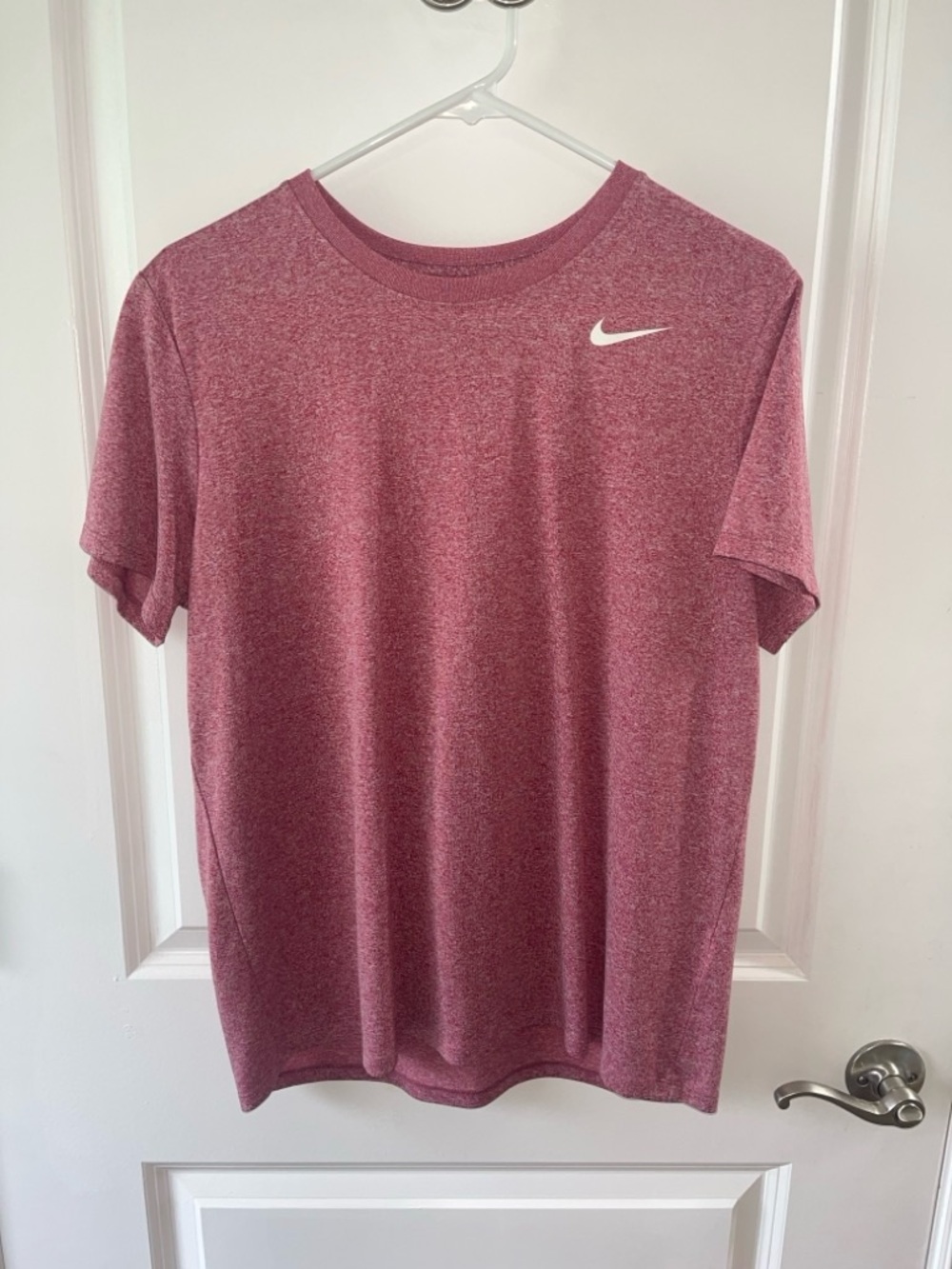 Nike Women’s Heathered Pink Performance T-Shirt